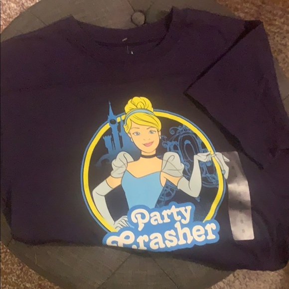 Disney Princess Party Crasher T Shirt - Picture 1 of 4